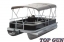 Toit bimini ponton double