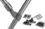 Aluminum frame with stainless steel hardware